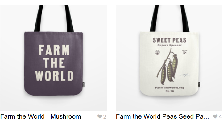Tote bags from Farm the World